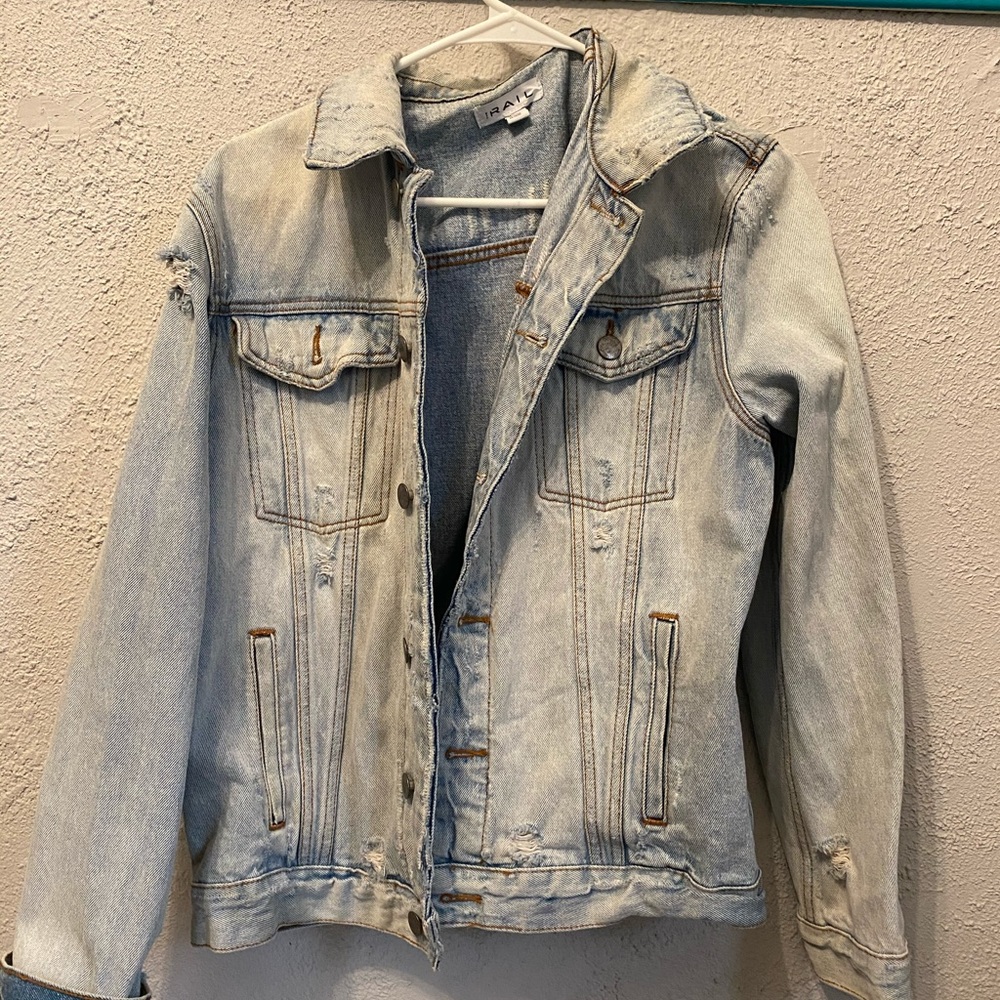 Ripped/distressed Jean Jacket. Nordstrom